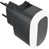 Punto luce led con interruttore on/off, nero