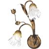 Onli Applique arianna 2 luci in bronzo, e14