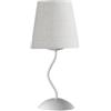 Onli Lampada da tavolo onli margot bianco e sabbia e14