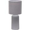 Onli Lampada da tavolo onli grande shelly grigio e14