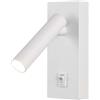Applique da hotel bianca per lettura 2w, 4000k