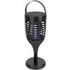 Zanzariera elettrica solare ricaricabile vtac nero 1,3w