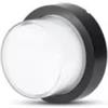 Vtac Applique led da esterno rotonda scoperta vtac nero 3000k 12w
