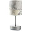 Onli Lampada da tavolo 1 luce onli piume grigio e27