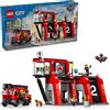 LEGO City 60414 - Caserma dei pompieri con camion dei pompieri