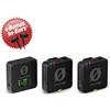 RODE Set microfonico wireless Rode Wireless Pro a 2 canali + cuffie intrauricolari in omaggio