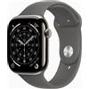 Apple Watch Series 11 Titanio 46 mm (2025) | GPS + Cellular | Titanio Naturale | Cinturino Sport M/L | Grigio Pietra - premium