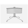 Mibb Culla Primi Mesi con Oscillazione Automatica NESTY WHITE GREY