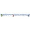 PROCOS- Festone Compleanno Happy Birthday Marvel Avengers Infinity Stones in Carta FSC, 93876