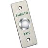 Hikvision DS-K7P02 Pulsante di Uscita a Pressione 90x35 mm NO/NC/COM