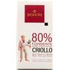Domori Tavoletta Criollo Fondente 80% gr 50