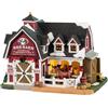 Lemax 45240 Red Barn Veterinary Hospital - Edificio Illuminato - a Batteria