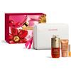 Clarins Rituale Double Serum & Extra-Firming Energy 30ml+15ml Cofanetto con siero, crema giorno e contorno occhi