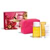 Clarins Rituale Tonicità Corpo 100ml+30ml+30ml Cofanetto olio corpo, gommage esfoliante e balsamo corpo