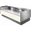 D.L. SERVICE Banco Neutro Self-Service per salumi formaggi e gastronomia - Piano espositivo cm 90 - Lunghezza cm 104 Frontale colore BIANCO - RAL 9010