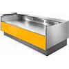 D.L. SERVICE Banco Neutro Self-Service per salumi formaggi e gastronomia - Piano espositivo cm 90 - Lunghezza cm 104 Frontale colore GIALLO MELONE - RAL 1028