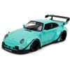Jada Toys Kyosho Jada Toys 1/18 Porsche RWB Kei Kishi Diecast Model Blue come nuovo