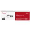 Canon 075 H Cartuccia Toner Originale Nera