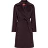 Max Mara Studio - Cappotto a vestaglia in drap di pura lana Blu