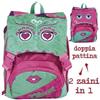 TrAdE Shop Traesio ZAINO DOUBLE ESTENSIBILE BE SMART FUNKY SCUOLA ELEMENTARE MEDIE BAMBINE BE SMART