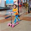 TrAdE Shop Traesio MONOPATTINO 3 RUOTE PER BAMBINO/BAMBINA ALTEZZA REGOLABILE CON LUCI LED E FRENO