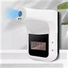 TrAdE Shop Traesio TERMOSCANNER IR INFRAROSSI TERMOMETRO DIGITALE AUTONOMO DA PARETE MURO FEBBRE