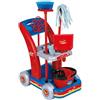 TrAdE Shop Traesio CARRELLO DELLE PULIZIE GIOCATTOLO CON MOCIO SECCHIO ACCESSORI PER BAMBINI GIOCHI