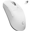 Rampage ZENITHPRO-WHITE Mouse wireless da 26000 DPI bianco + ricevitore BT 5.2 da 4KHz