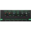 Gistuch Amplificatore per cuffie stereo a 6 canali, in metallo, ideale per studi di registrazione