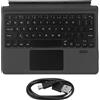 Gistuch Tastiera Bluetooth wireless per Surface Go con touchpad, compatibile con i modelli Microsoft Surface Go 3 (2021), Surface Go 2 (2020) e Surface Go (2018)