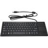 Gistuch Tastiera K 800 con touchpad, cablata, ultraleggera, compatta, con funzione Mini-Touch-HUB