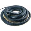 oCreon Serpente elastico in gom morbida - Serpente realistico - Giocattolo per feste a tema "Tricky Aprilfish" o Halloween - Colore nero