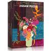 HUADADA Puzzle da 1000 pezzi, adatto a adulti, con immagini di fiori rigogliosi, dimensioni 70 x 50 cm, consigliato per età superiore a 14 anni