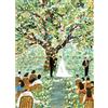 HUADADA Puzzle da 1000 pezzi, tema: matrimonio romantico, dimensioni 70 x 50 cm