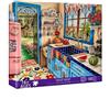 Sonstige Puzzle da 1000 pezzi, motivo: cucina soleggiata, forma speciale. Puzzle classici per adulti, dimensioni 55x49 cm