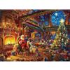 Sonstige Puzzle con l'immagine di Babbo Natale, 1000 pezzi, dimensioni 70 x 50 cm, puzzle natalizio per adulti