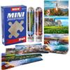 Sonstige Set di 3 puzzle da 150 pezzi, mini puzzle per adulti, con immagine di una cascata naturale, portatile, ideale come regalo