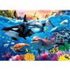 Sonstige Puzzle per adulti, 1000 pezzi, "Oceano vivace", dimensioni 70 x 50 cm