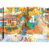 HUADADA Puzzle per adulti, 500 pezzi, con immagine decorativa di una vista cittadina
