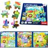 Sonstige Puzzle magnetici per bambini piccoli, set da 61 pezzi con animali, giocattolo educativo da viaggio per bambini dai 2 ai 5 anni
