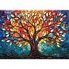 Sonstige Puzzle per adulti, 1000 pezzi, "Albero della Vita", dimensioni 70 x 50 cm