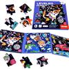 Sonstige Puzzle magnetici per bambini piccoli, dai 2 ai 5 anni, giocattolo da viaggio, 70 pezzi, tema spaziale