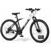 VEVOR Bici da Montagna per Adulti per Tutti i Terreni Carico max 120 kg Mountain Bike, Sospensione Anteriore, Sella Regolabile, Telaio in Lega di Alluminio, Doppio Freno a Disco, Lunghezza 172 cm