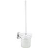 - Portascopino bagno CMI S300 H 38 cm vetro opalino