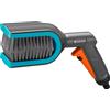 Gardena Spazzola per veneziane Gardena Cleansystem con presa acqua grigio-turchese