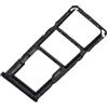 Mainhattan Mobile Porta Scheda Dual SIM e Carrello Micro-SD per Samsung Galaxy A71, Parte di Ricambio Originale, Nero