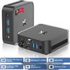Huidun H80 Mini PC AMD Ryzen™ 7 3700U 16GB 512GB SSD Win 11 Pro Doppia uscita 4K