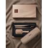 GHD PIASTRA GHD CHRONOS GIFT SET CASHMERE CON POCHETTE E SPAZZOLA