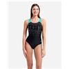 Arena Painterly Swim Pro Back W - Costume Piscina - Donna - Nero