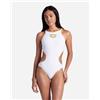 Arena One Biglogo One Piece W - Costume Piscina - Donna - Bianco